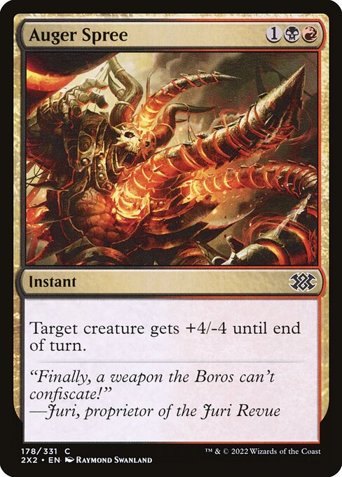 Auger Spree (178) [Double Masters 2022]