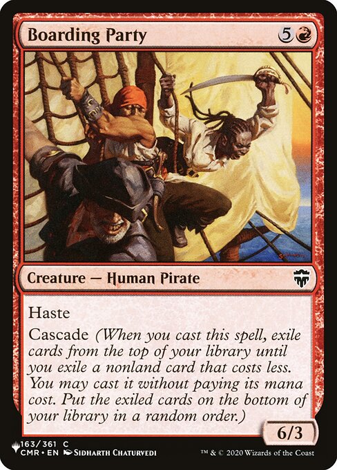 Boarding Party (CMR-163) [The List]