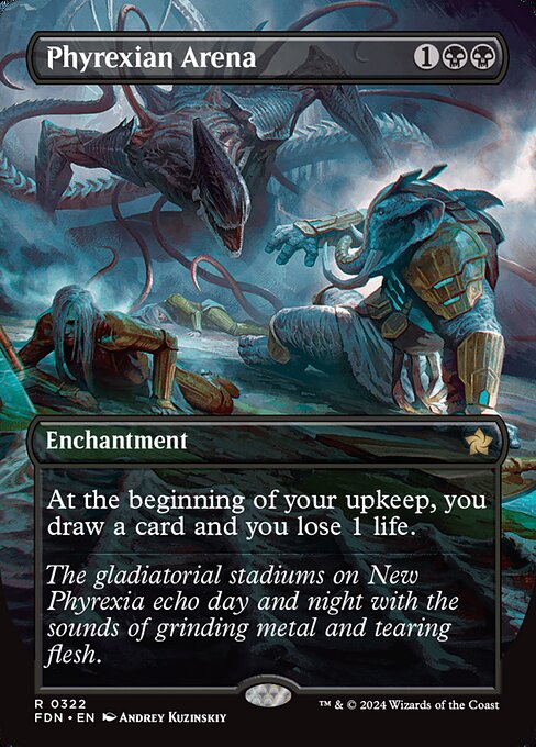 Phyrexian Arena (322) [Foundations]