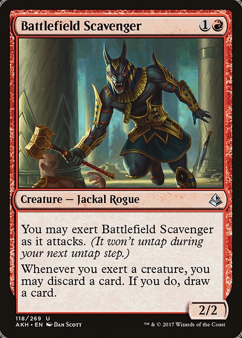 Battlefield Scavenger (118) [Amonkhet]