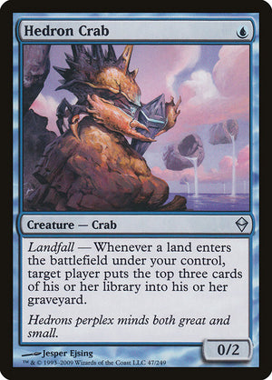 Hedron Crab (47) [Zendikar]