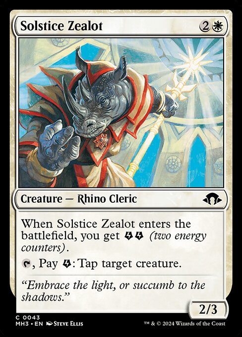 Solstice Zealot (43) [Modern Horizons 3]