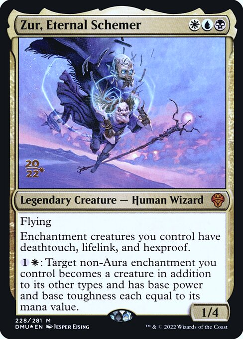Zur, Eternal Schemer (228s) [Dominaria United Promos]