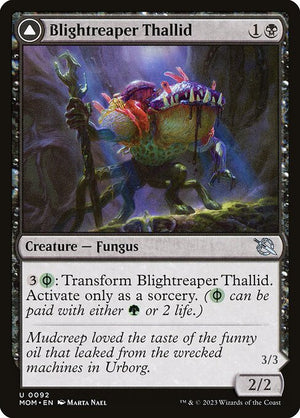 Blightreaper Thallid // Blightsower Thallid (92) [March of the Machine]