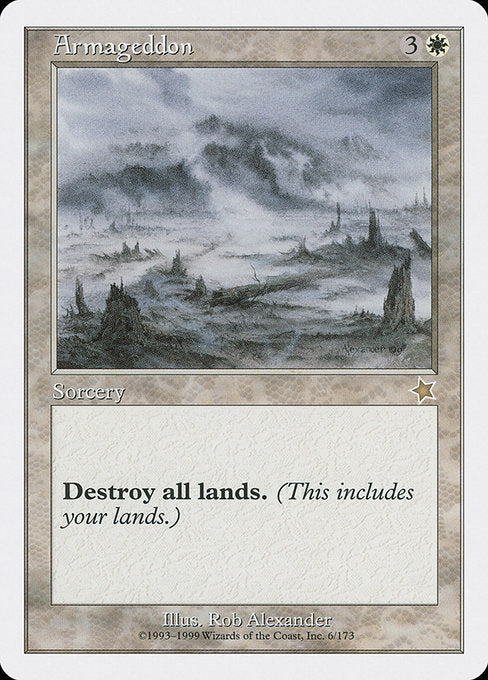 Armageddon (6) [Starter 1999]