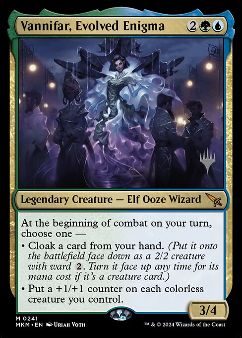 Vannifar, Evolved Enigma (241p) [Murders at Karlov Manor Promos]