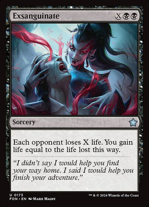 Exsanguinate (173) [Foundations]