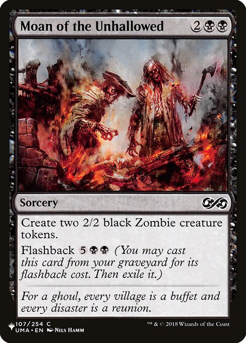 Moan of the Unhallowed (UMA-107) [The List]