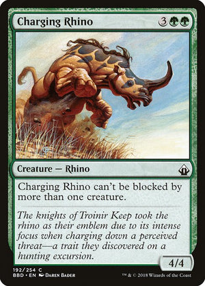 Charging Rhino (192) [Battlebond]