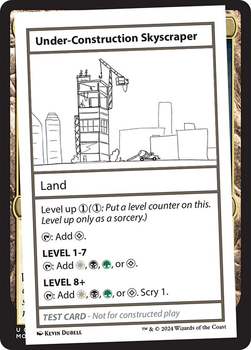 Under-Construction Skyscraper (999-UCS) [Mystery Booster 2]