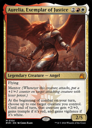 Aurelia, Exemplar of Justice (164) [Ravnica Remastered]
