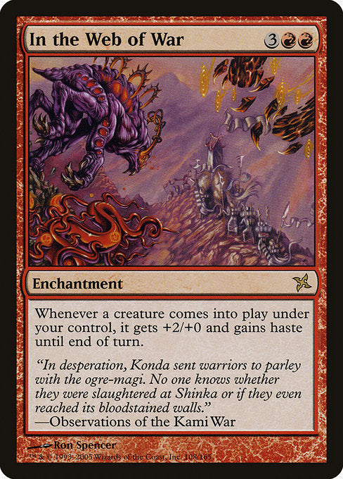 In the Web of War (108) [Betrayers of Kamigawa]