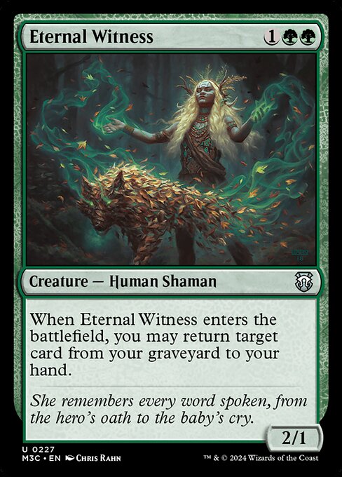 Eternal Witness (227) [Modern Horizons 3 Commander]
