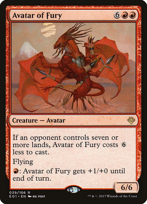 Avatar of Fury (39) [Archenemy: Nicol Bolas]