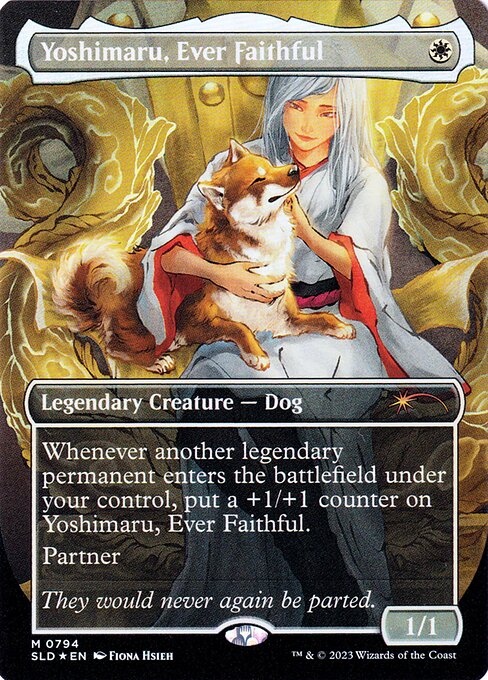 Yoshimaru, Ever Faithful (794) [Secret Lair Drop] [Borderless]