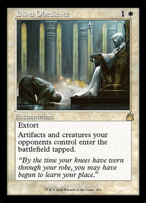 Blind Obedience (303) [Ravnica Remastered]