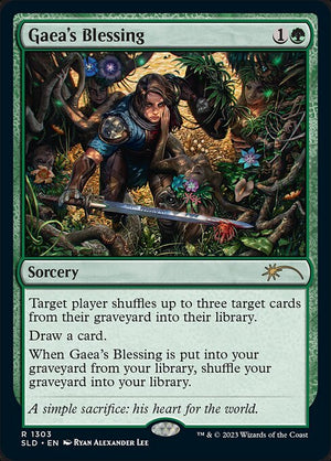 Gaea's Blessing (1303) [Secret Lair Drop]