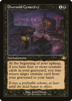 Oversold Cemetery (309) [Dominaria Remastered]