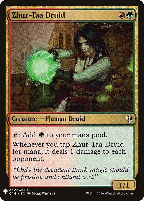 Zhur-Taa Druid (C16-232) [The List]