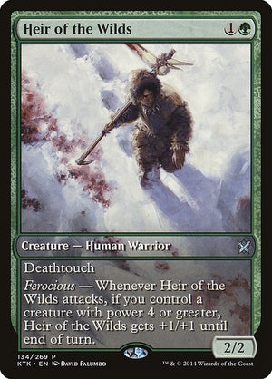 Heir of the Wilds (134) [Khans of Tarkir Promos]