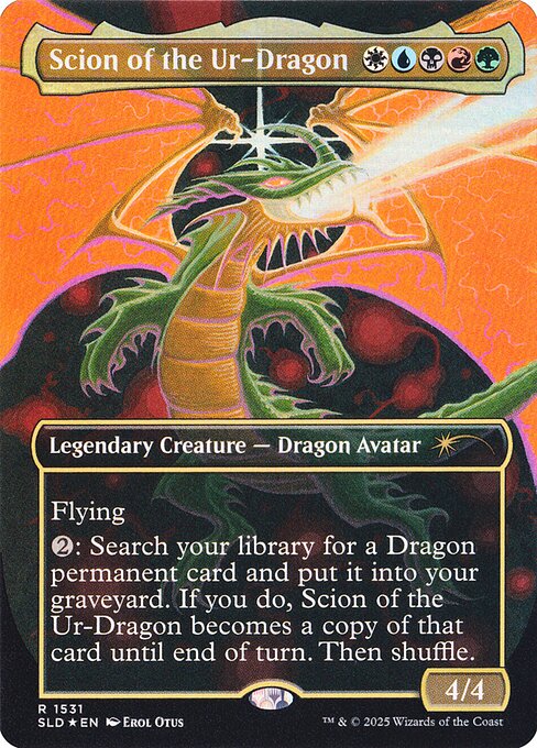 Scion of the Ur-Dragon (1531) [Secret Lair Drop]