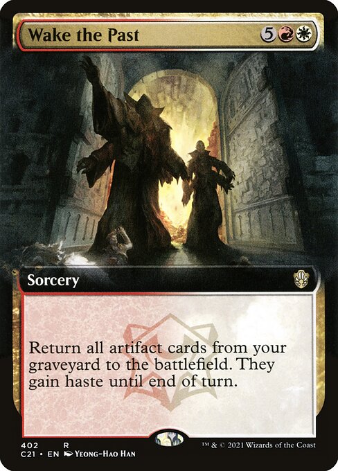 Wake the Past (402) [Commander 2021] [Extended Art]