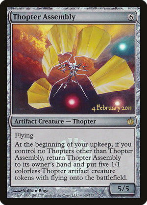 Thopter Assembly (140★) [Mirrodin Besieged Promos]