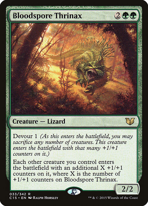 Bloodspore Thrinax (33) [Commander 2015]