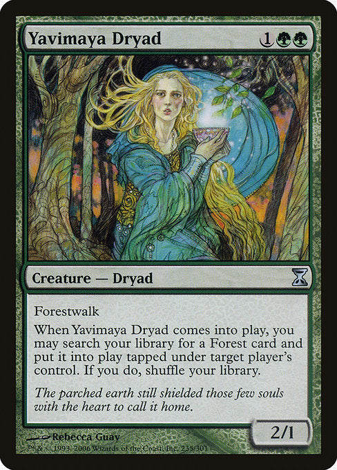 Yavimaya Dryad (235) [Time Spiral]