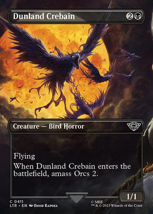 Dunland Crebain (411) [The Lord of the Rings: Tales of Middle-earth] [Borderless]