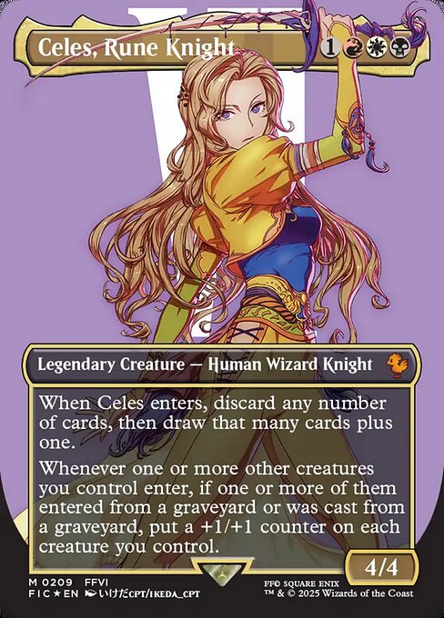 Celes, Rune Knight (209) [Final Fantasy Commander]