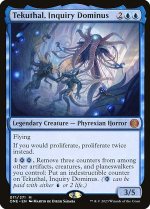 Tekuthal, Inquiry Dominus (71) [Phyrexia: All Will Be One]