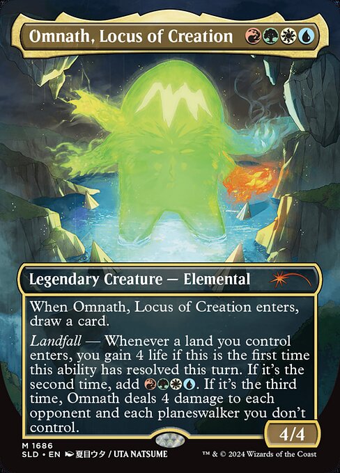 Omnath, Locus of Creation (1686) [Secret Lair Drop]