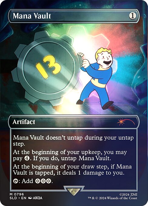 Mana Vault (796★) [Secret Lair Drop]