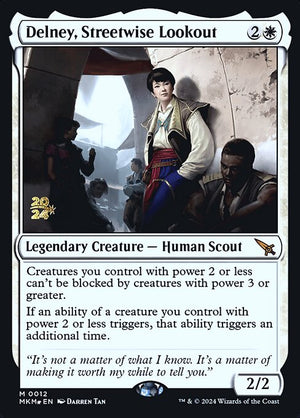 Delney, Streetwise Lookout (12s) [Murders at Karlov Manor Promos]