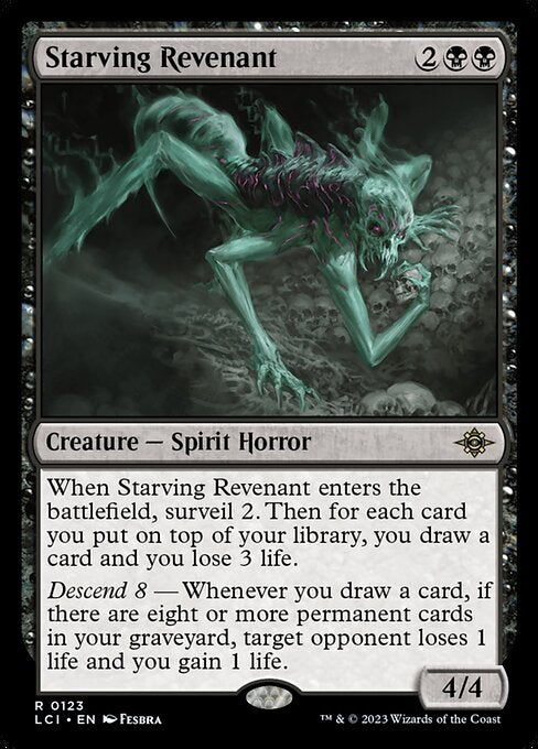 Starving Revenant (123) [The Lost Caverns of Ixalan]