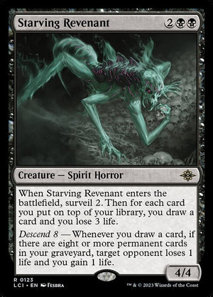 Starving Revenant (123) [The Lost Caverns of Ixalan]
