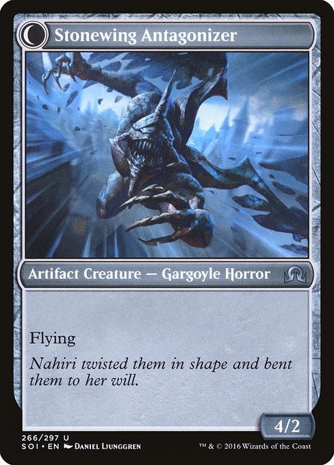 Thraben Gargoyle // Stonewing Antagonizer (266) [Shadows over Innistrad] Reverse