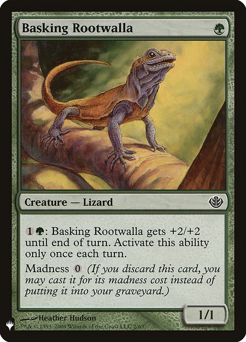 Basking Rootwalla (DDD-2) [The List]