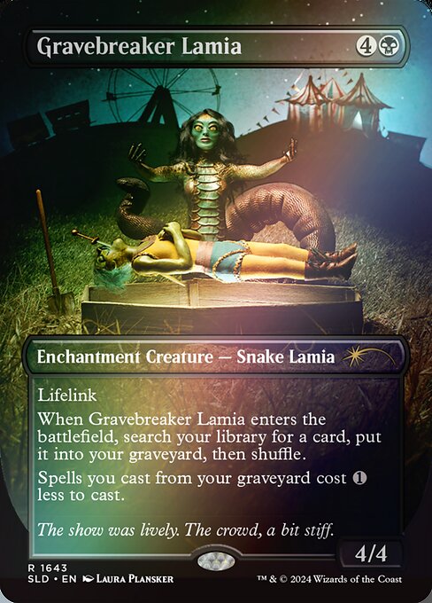Gravebreaker Lamia (1643★) [Secret Lair Drop]