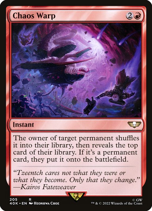 Chaos Warp (205) [Warhammer 40,000 Commander]