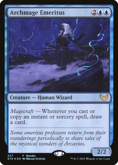 Archmage Emeritus (377) [Strixhaven: School of Mages]