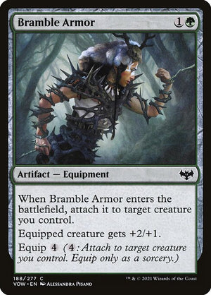 Bramble Armor (188) [Innistrad: Crimson Vow]
