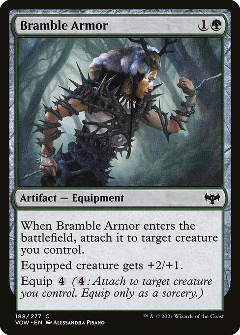 Bramble Armor (188) [Innistrad: Crimson Vow]