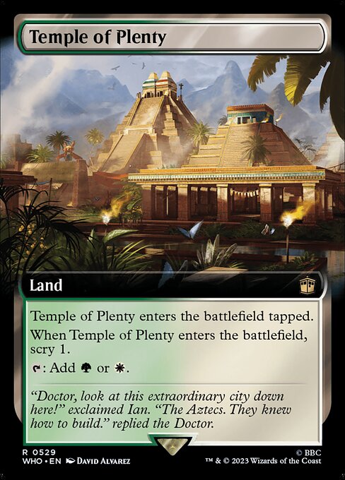 Temple of Plenty (529) [Doctor Who] [Extended Art]
