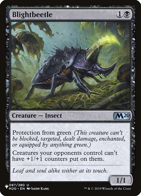 Blightbeetle (M20-87) [The List]