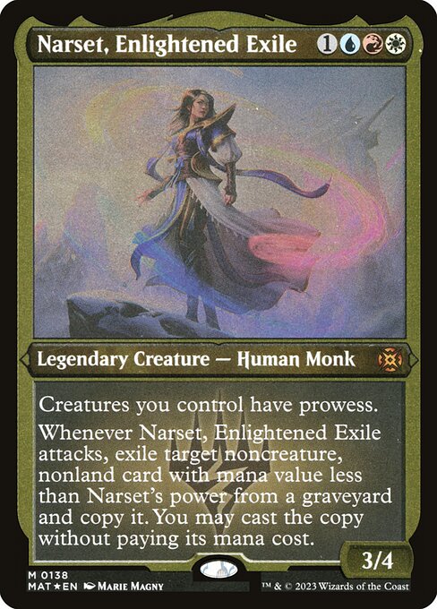 Narset, Enlightened Exile (138) [March of the Machine: The Aftermath]