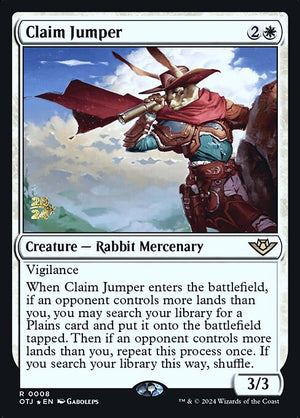 Claim Jumper (8s) [Outlaws of Thunder Junction Promos]