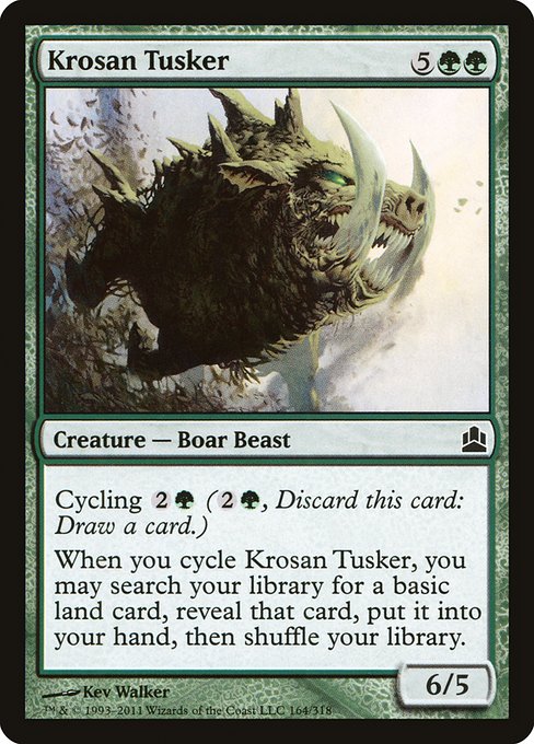 Krosan Tusker (164) [Commander 2011]