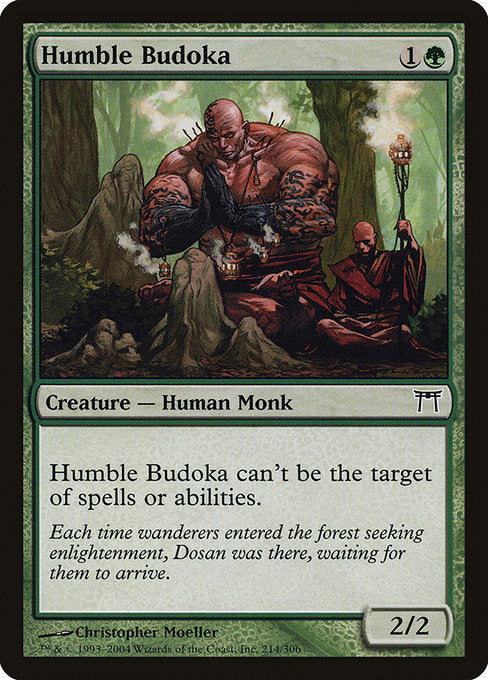 Humble Budoka (214) [Champions of Kamigawa]